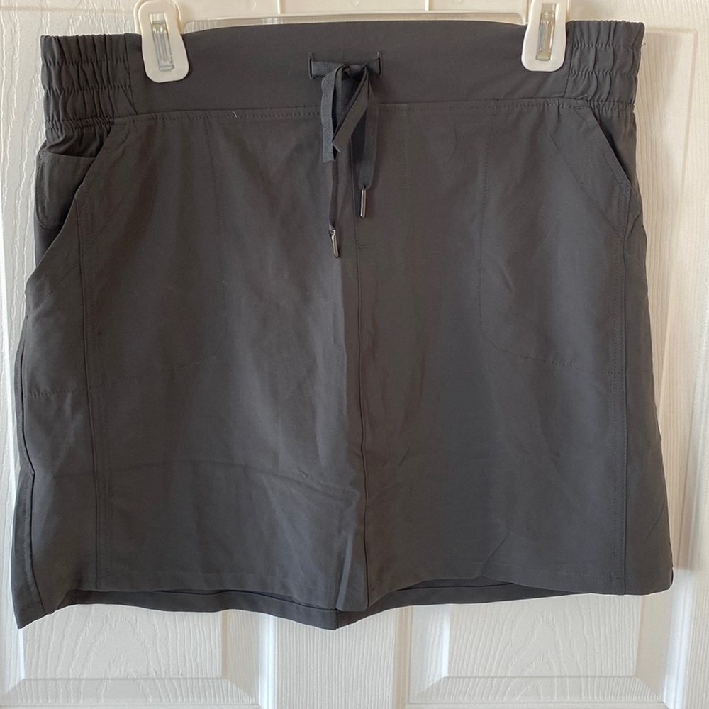 Marika Dark Grey Skirt with liner Size Large